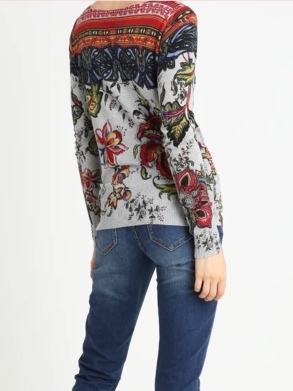 DESIGUAL Knit sweater. With sequin details. M. Like new - Picture 3 of 11